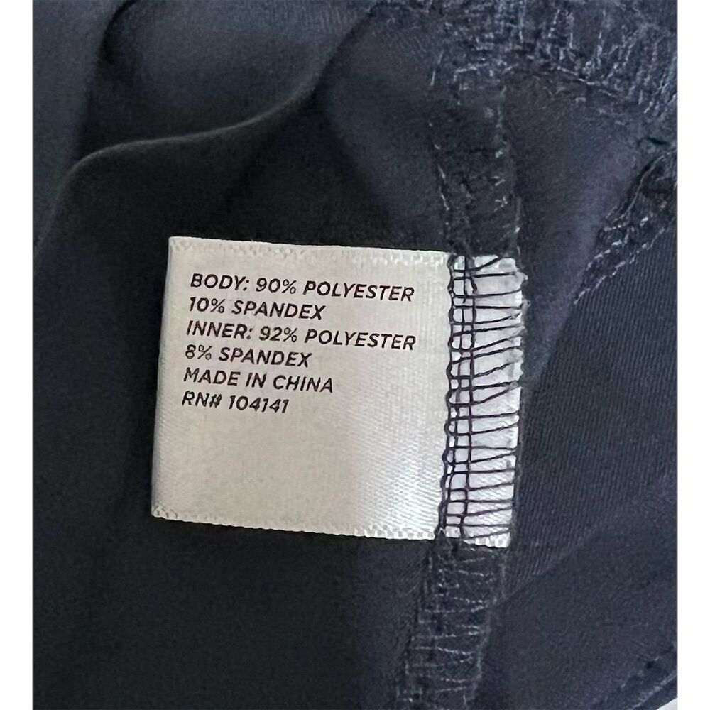 Lady Hagen Women's Pleated Golf Skort Size 16 Navy Blue Knee Length - Picture 9 of 10